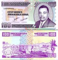 100 Frankov Burundi 2010-24, P44 UNC - Kliknutím na obrázok zatvorte -